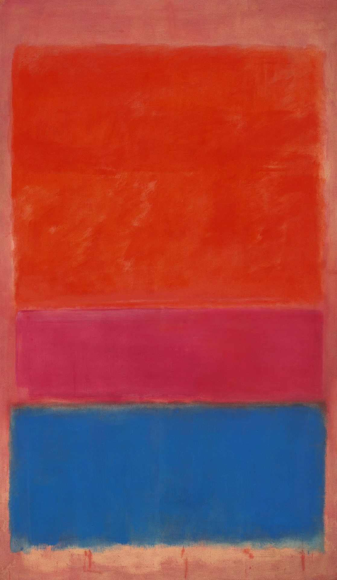 Mark Rothkos 1954 No.1 (Royal Red and Blue)